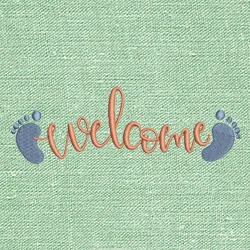 newborn embroidery design