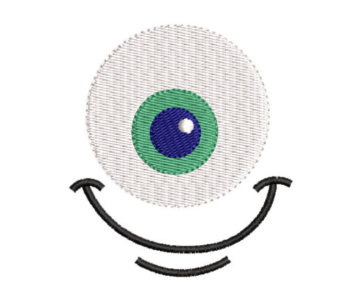 Mike Wazowski 2 Machine Embroidery Design