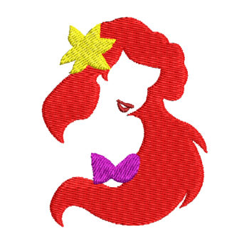 The Little Mermaid 3 Machine Embroidery Design