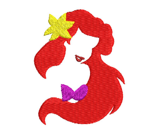 The Little Mermaid 3 Machine Embroidery Design