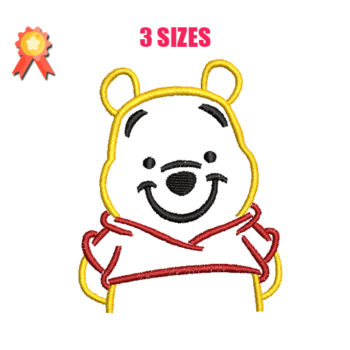 Winnie Pooh Machine Embroidery Design