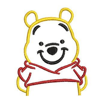 Winnie Pooh 2 Machine Embroidery Design