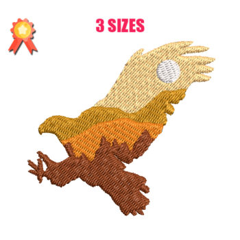 Eagle 7 Machine Embroidery Design