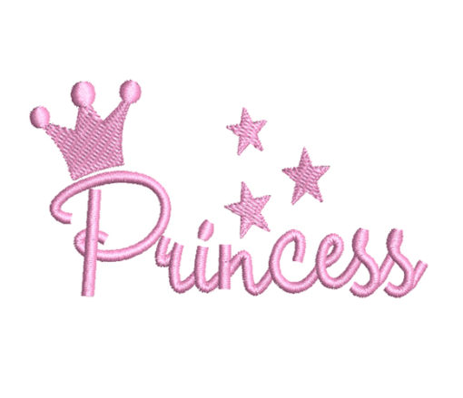 Princess 3 Machine Embroidery Design