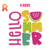 Hello Summer Machine Embroidery Design