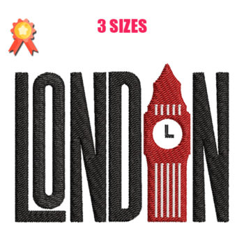 London Machine Embroidery Design