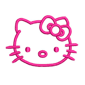 Hello Kitty 6 Machine Embroidery Design