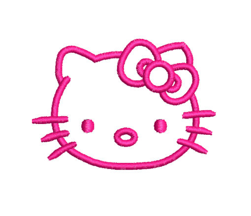 Hello Kitty 6 Machine Embroidery Design