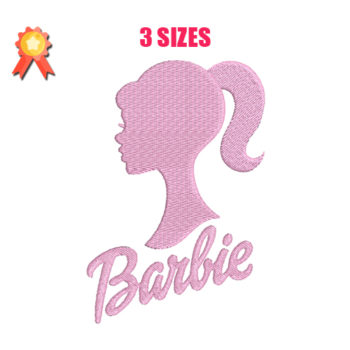Barbie 5 Machine Embroidery Design