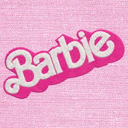Barbie embroidery design