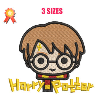 Mini Harry Potter 4 Machine Embroidery Design