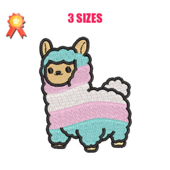 Cute Sheep Machine Embroidery Design