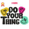 Do Your Thing Machine Embroidery Design