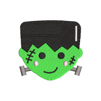 Mini Frankenstein Machine Embroidery Design