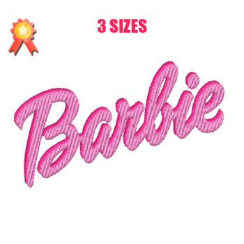 Barbie 8 Machine Embroidery Design