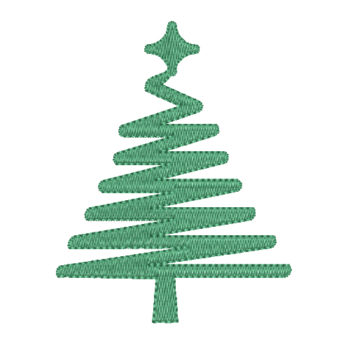 Christmas Trees Machine Embroidery Design