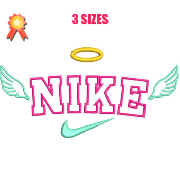 Nike 9 Machine Embroidery Design