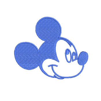 Mickey Mouse Face Machine Embroidery Design