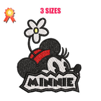 Minnie 11 Machine Embroidery Design