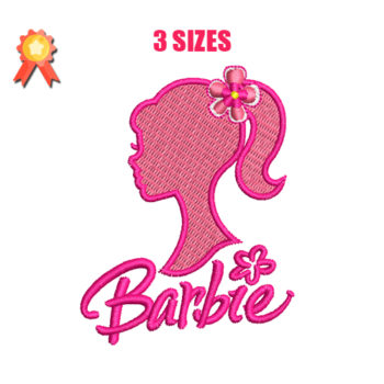 Barbie 9 Machine Embroidery Design