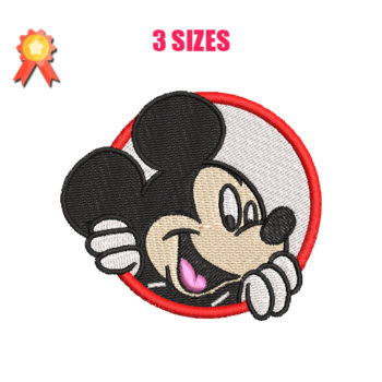 Mickey Mouse 10 Machine Embroidery Design