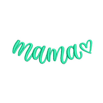 Mama 8 Machine Embroidery Design