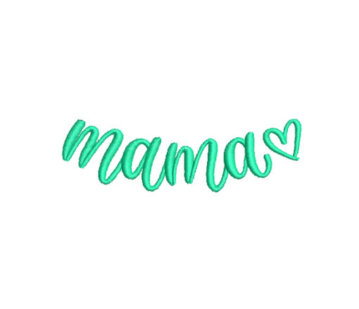 Mama 8 Machine Embroidery Design