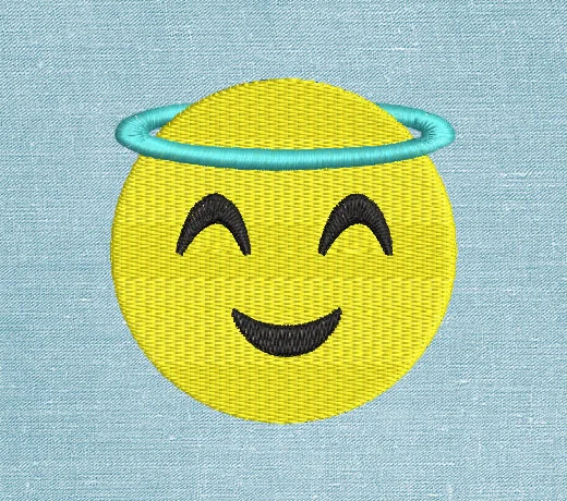 emoji embroidery design
