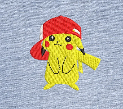 pokemon embroidery design