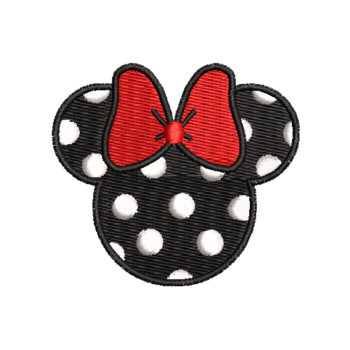 Minnie Mouse 15 Machine Embroidery Design