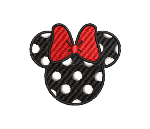 Minnie Mouse 15 Machine Embroidery Design